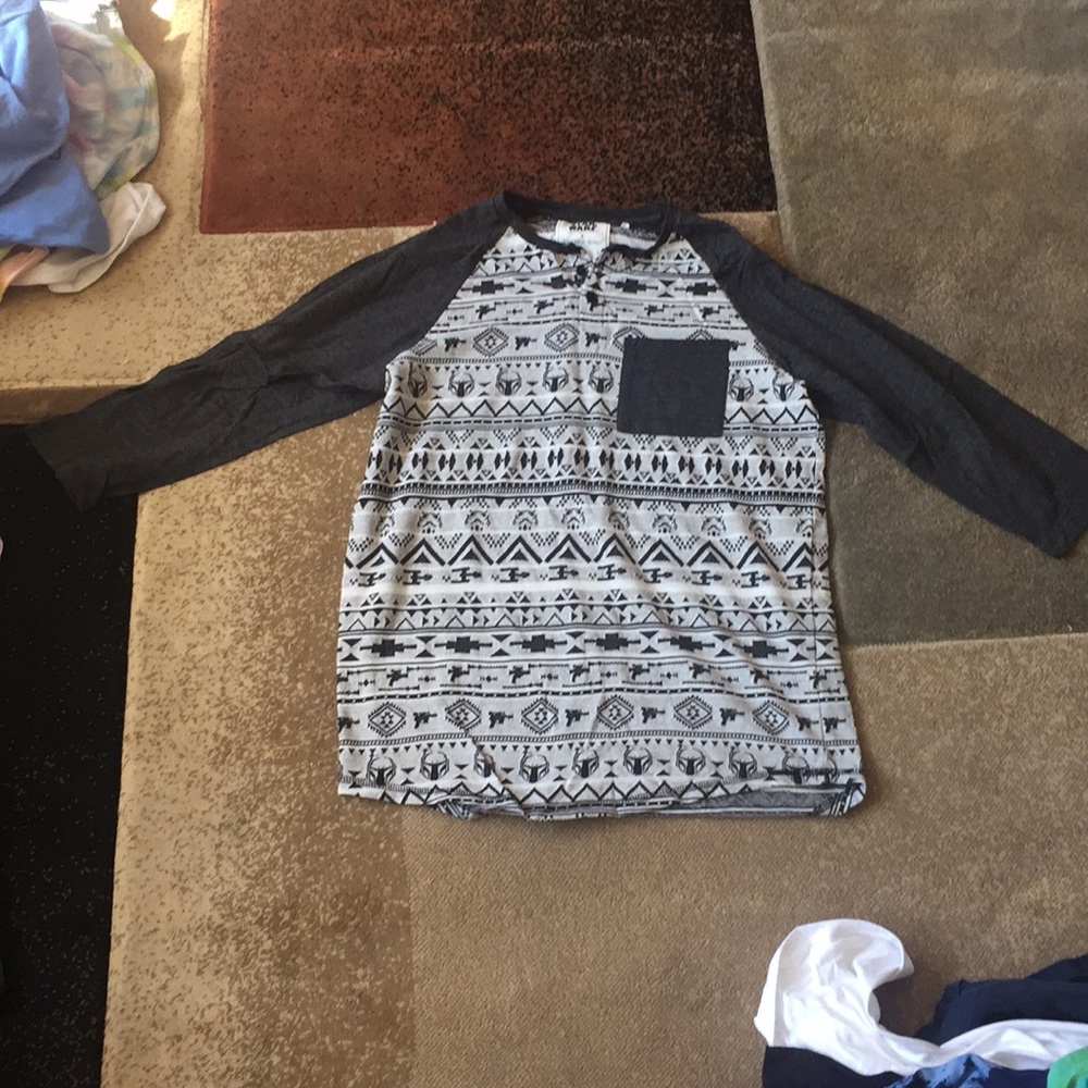 Star Wars Baseball-Style Long Sleeved Shirt